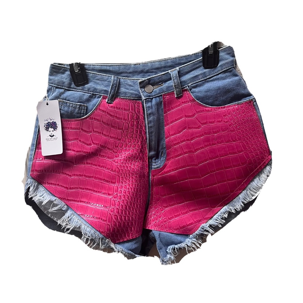 DO MY SELF Denim Shorts